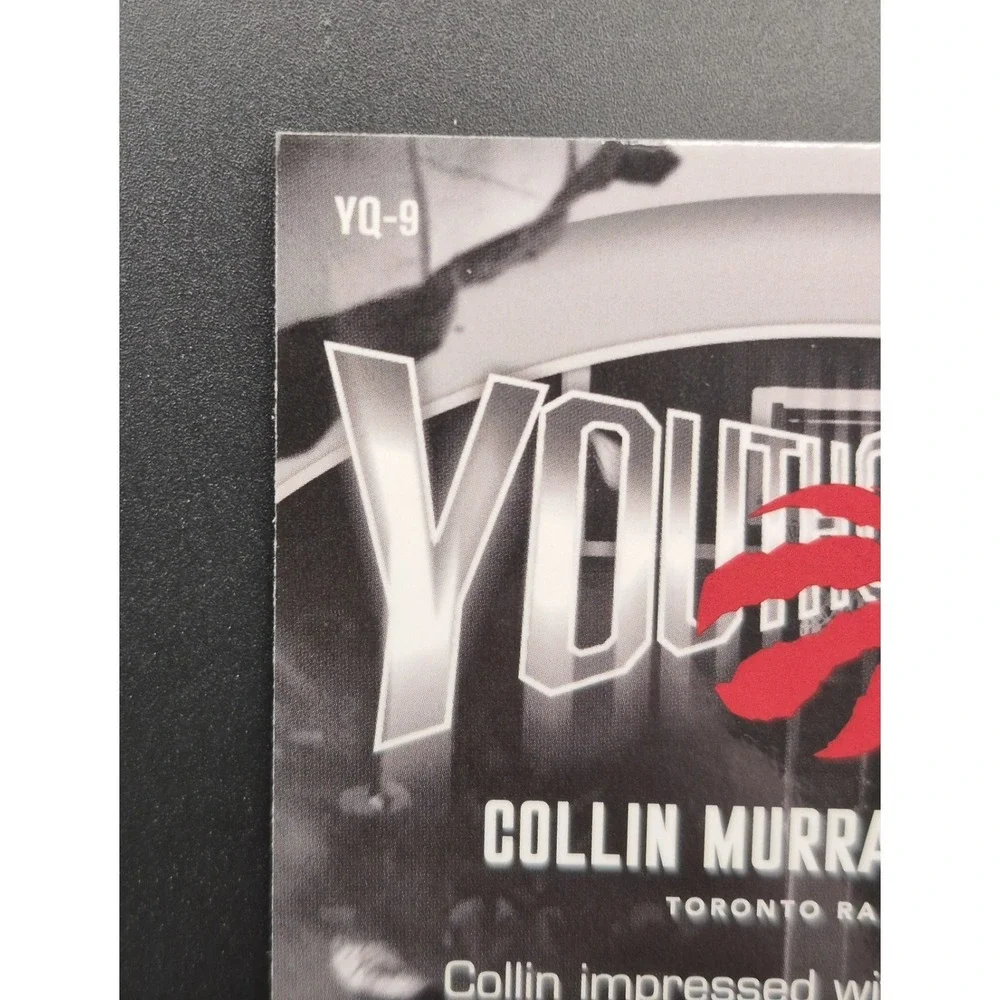 2025 Topps Chrome‎ Collin Murray-Boyles #YQ-9 Youthquake Refractor (RC) Raptors